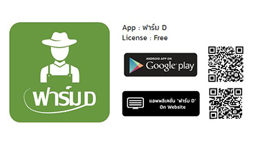 Farm D Application ระบบช่วยตัดสินใจลงทุนปลูกพืชให้เกษตรกร 4.0
